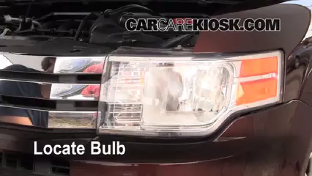 2009 Ford Flex SEL 3.5L V6 Lights Turn Signal - Front (replace bulb)